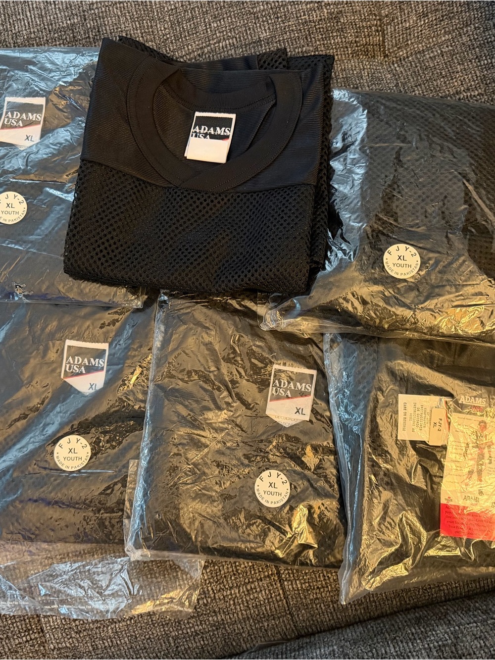YXL football practice jersey bundle